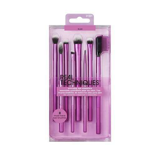 ست براش ۸ تکه آرایش چشم ریل تکنیک